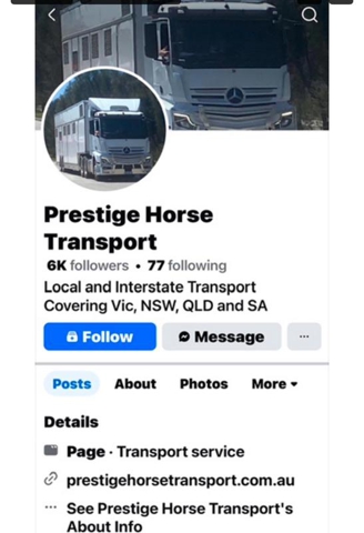 Prestige Horse Transport